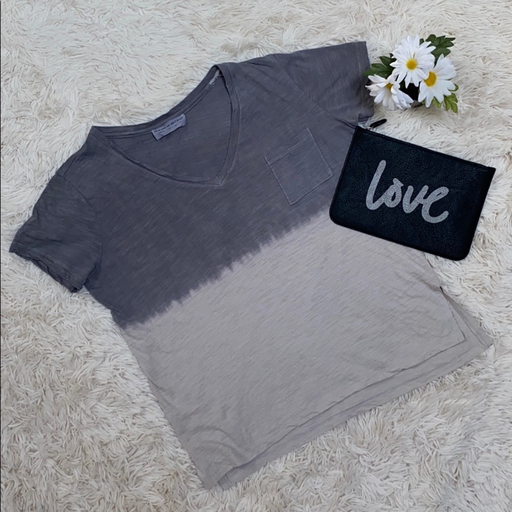 Double Zero Tie Dye SS Tee 💗 Gray